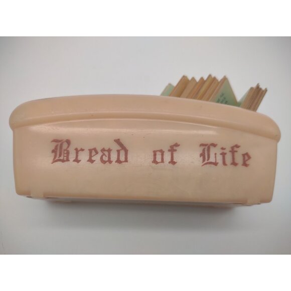 Vintage 1950s Bread of Life Scripture Cards Bible Verse Prayers Cross Publishing - Picture 7 of 17